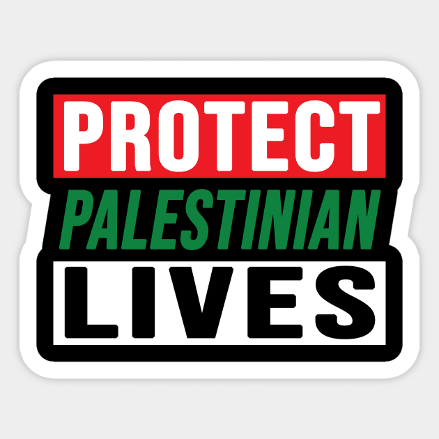 Save Palestinian Lives Sticker by IKAT